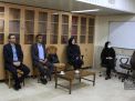 مراسم تكريم آقاي دكتر يونسيان و معارفه آقاي دكتر رضا اندام به عنوان  رئيس دانشكده تربيت بدني 